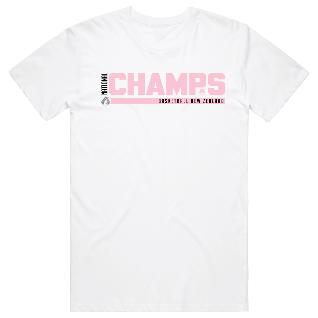Nationals Pink Logo Cotton Tee