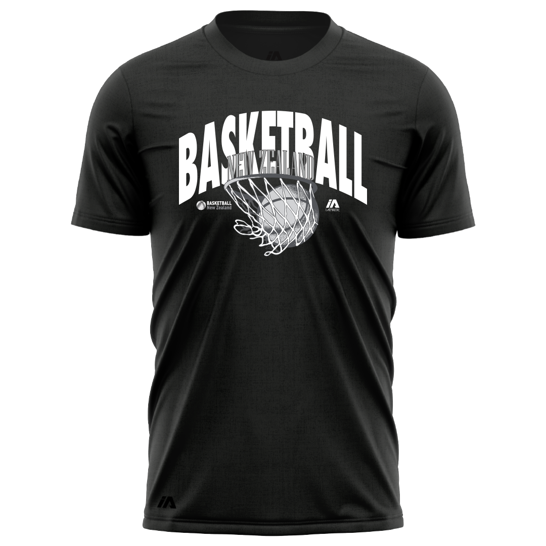 New Zealand Off Court Vintage Range SS Warm Up Tee