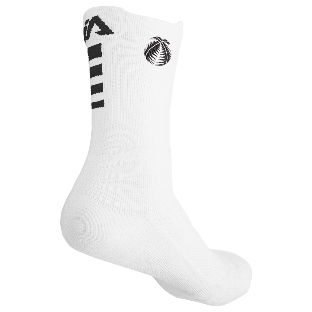 white nike socks basketball